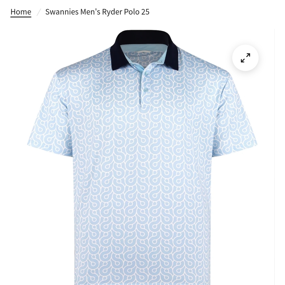 Annie Men's Ryder Polo 25 - Light Blue